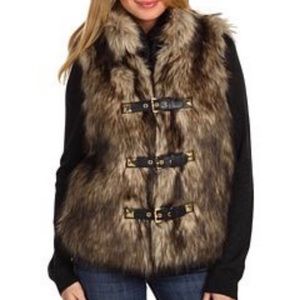 Michael Kors Faux Fur Vest